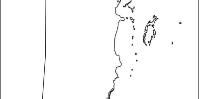 Kort af autt Belize