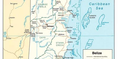 Belize ám kort
